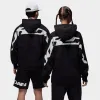 Jordan Flight MVP Statement Fleece Pullover Hoodie Black / Sail sold by JD Sports