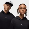 Jordan Flight MVP Statement Fleece Pullover Hoodie Black / Sail sold by JD Sports