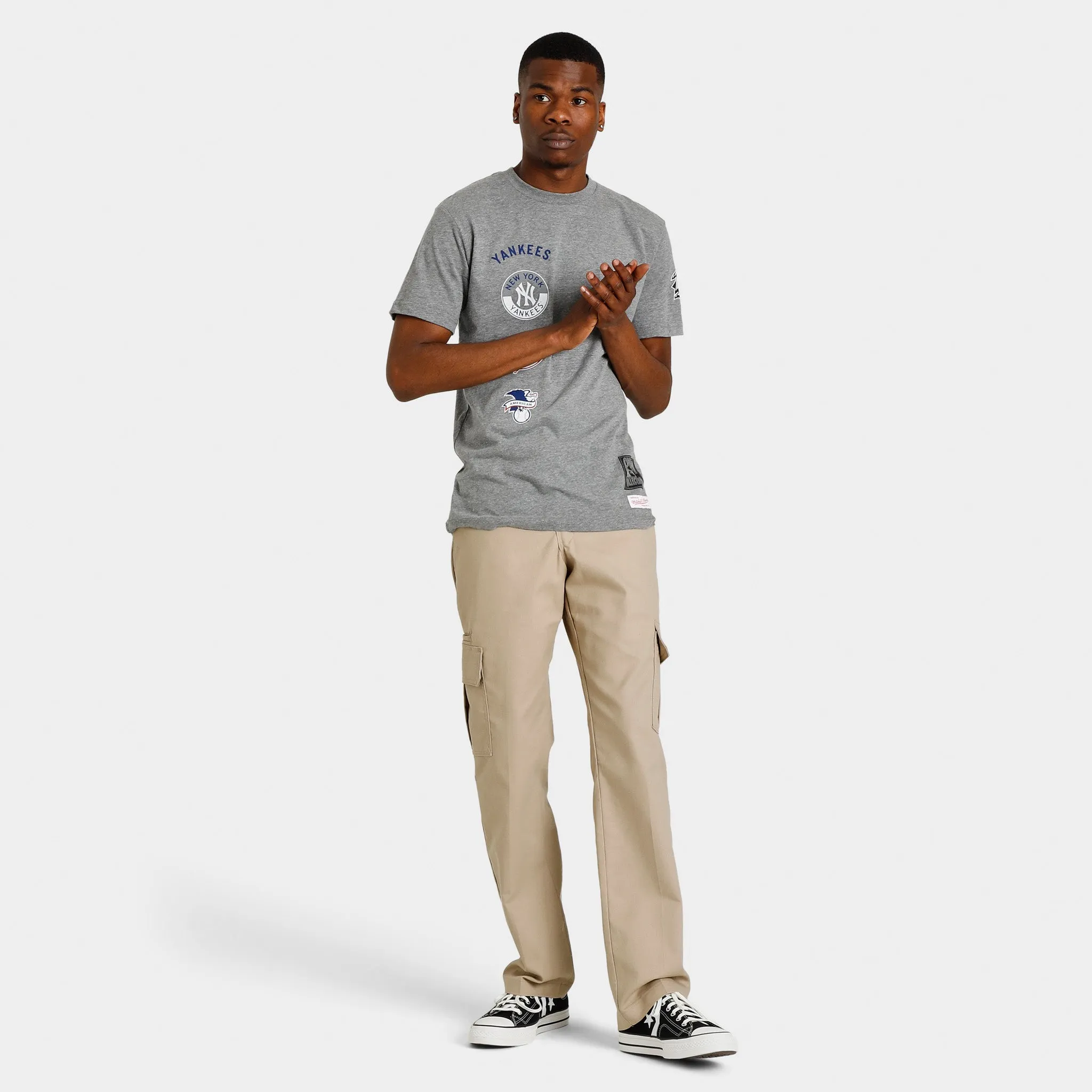 Mitchell & Ness Yankees City Collection T-shirt / Grey sold by JD Sports product image thumbnail 5