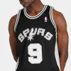 Mitchell & Ness San Antonio Spurs Tony Parker Swingman Jersey / Black sold by JD Sports