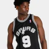 Mitchell & Ness San Antonio Spurs Tony Parker Swingman Jersey / Black sold by JD Sports