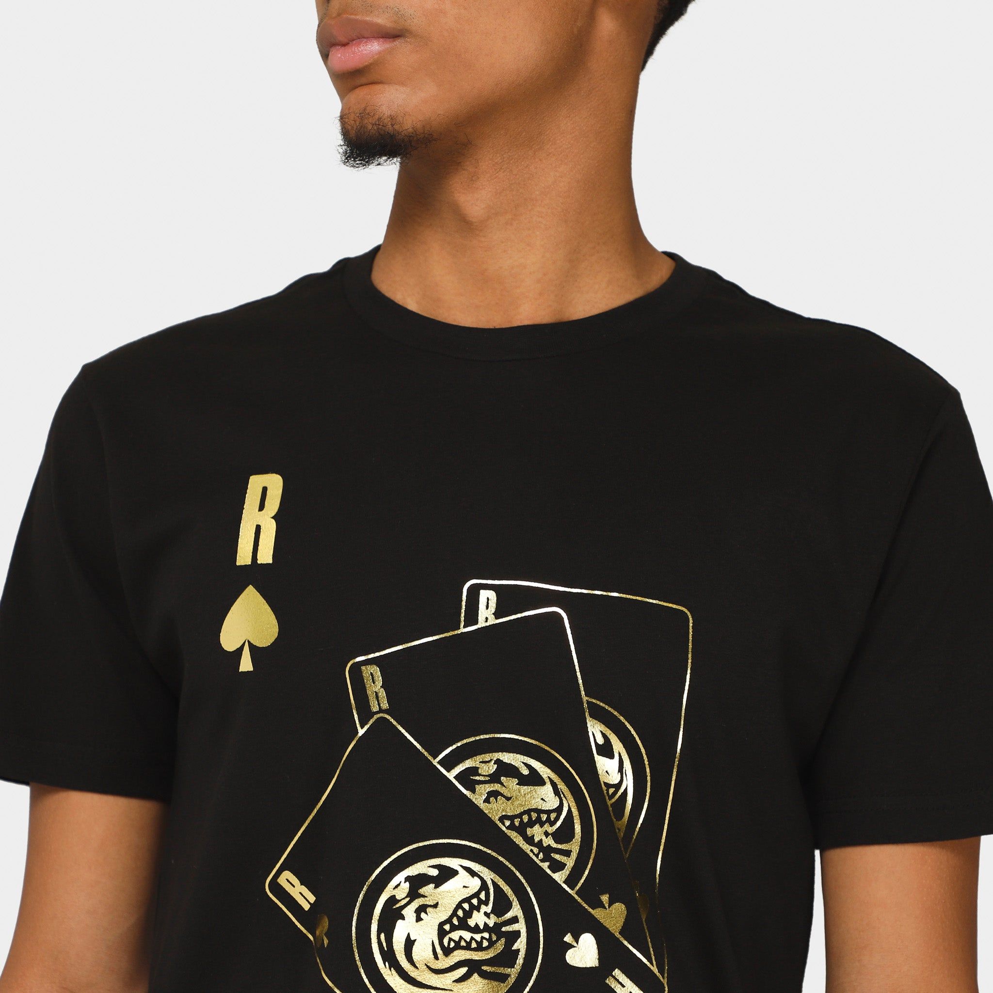 Mitchell & Ness Toronto Raptors Graphic T-shirt Black / Gold sold by JD Sports product image thumbnail 4