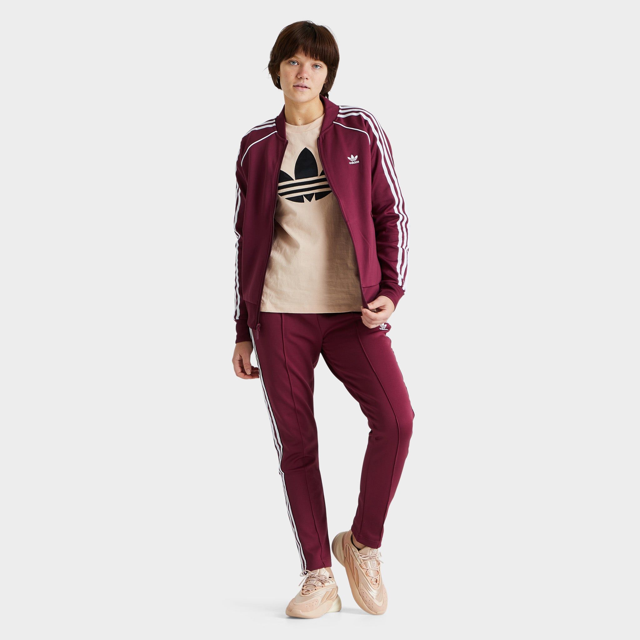 adidas Originals Women’s Primeblue SST Track Jacket / Victory Crimson sold by JD Sports product image thumbnail 4