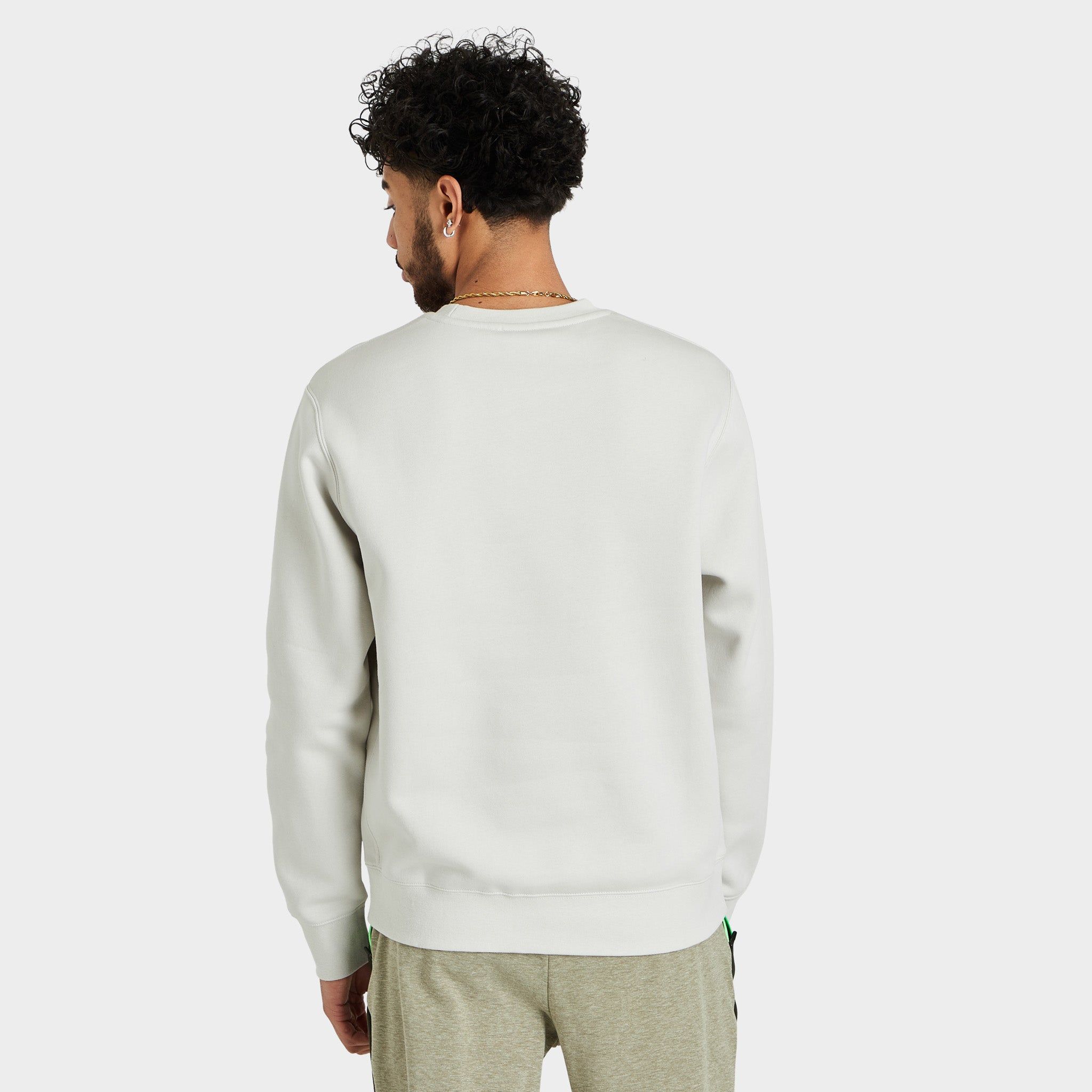 Nike Sportswear Club Fleece Crewneck Light Bone / White sold by JD Sports product image thumbnail 6