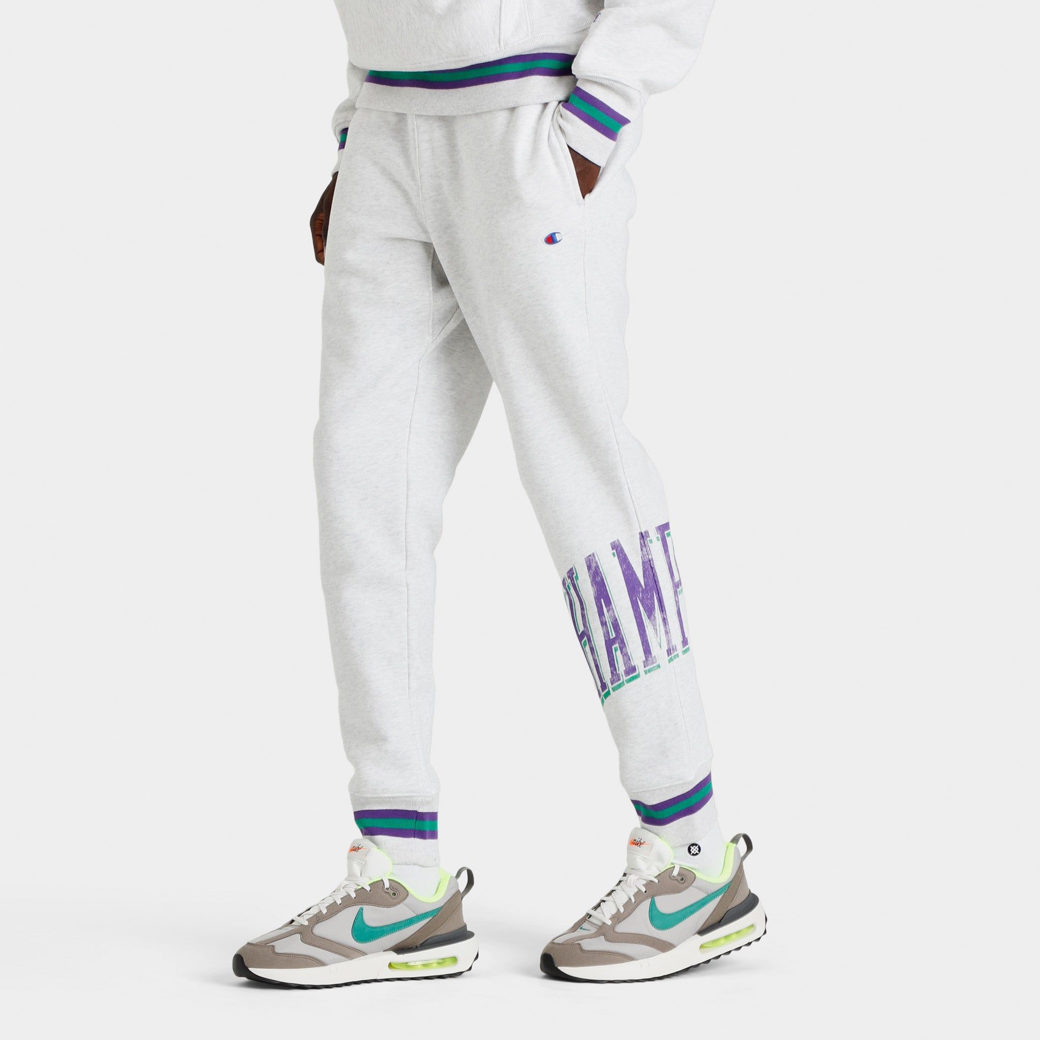 Champion Premium Reverse Weave Joggers / Silver Grey sold by JD Sports product image thumbnail 3