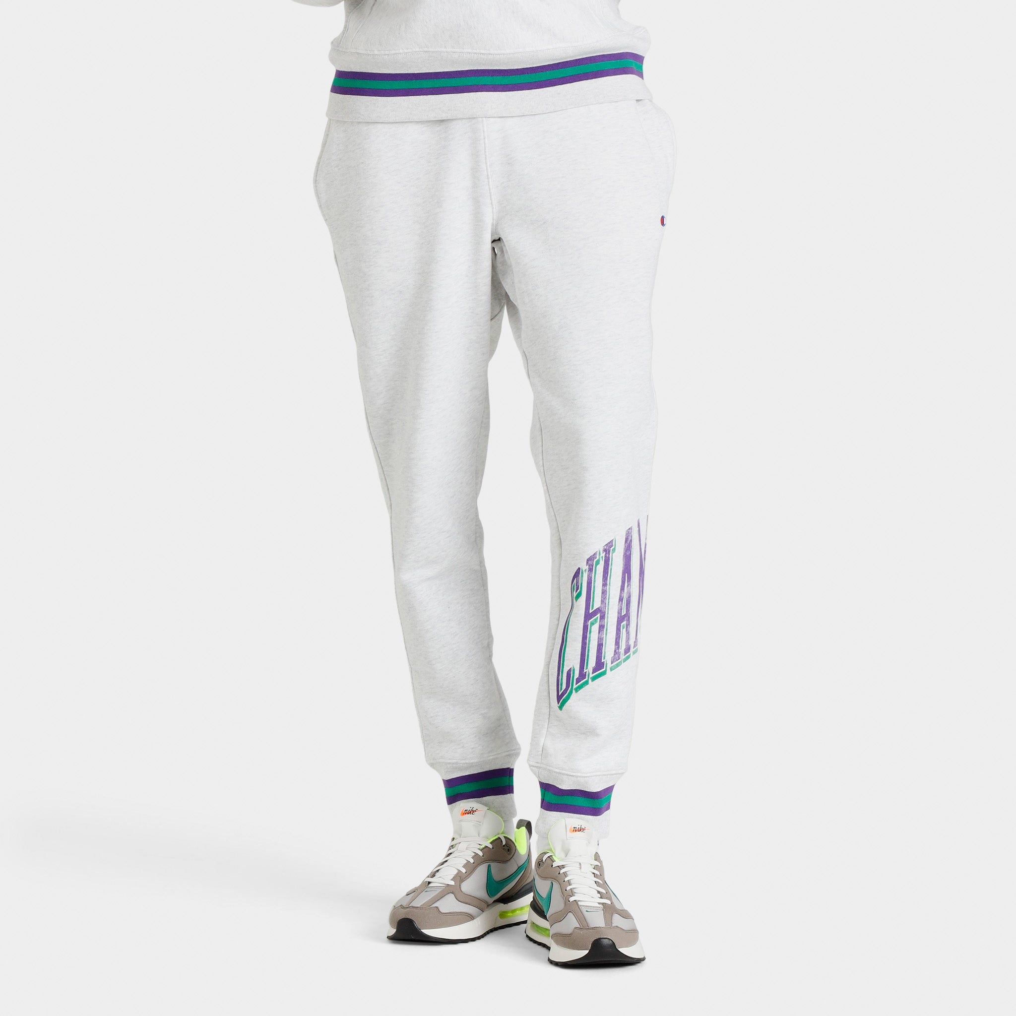Champion Premium Reverse Weave Joggers / Silver Grey sold by JD Sports