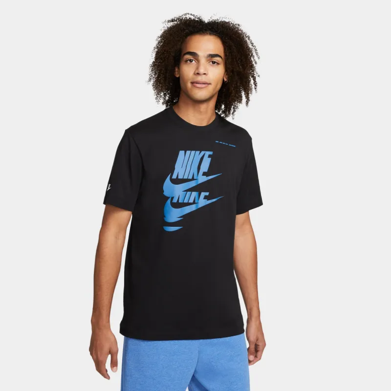 Nike Sportswear Essentials+ T-shirt Black / Dark Marina Blue sold by JD Sports