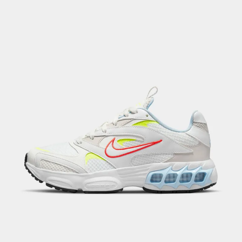 Nike Women's Zoom Air Fire Summit White / Bright Crimson - Volt sold by JD Sports