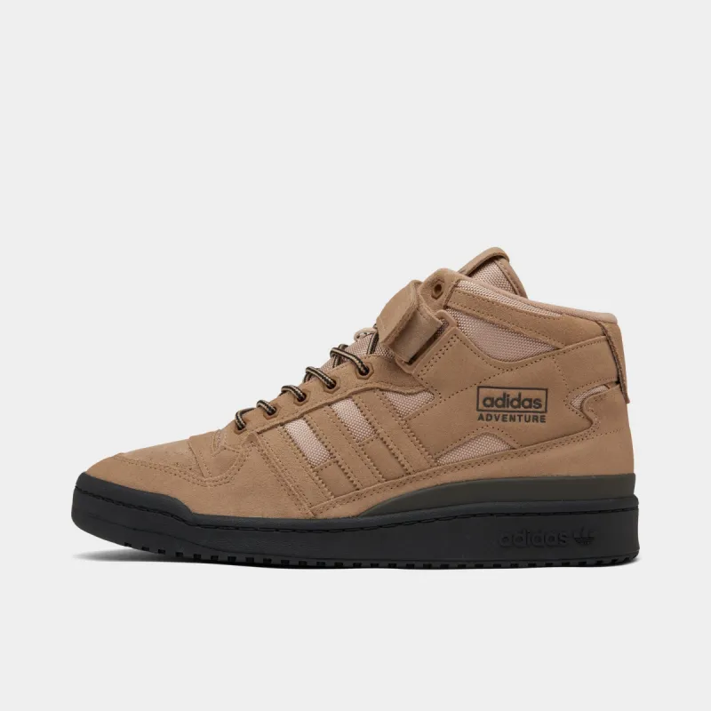adidas Originals Forum Mid Cardboard / Cardboard - Core Black sold by JD Sports