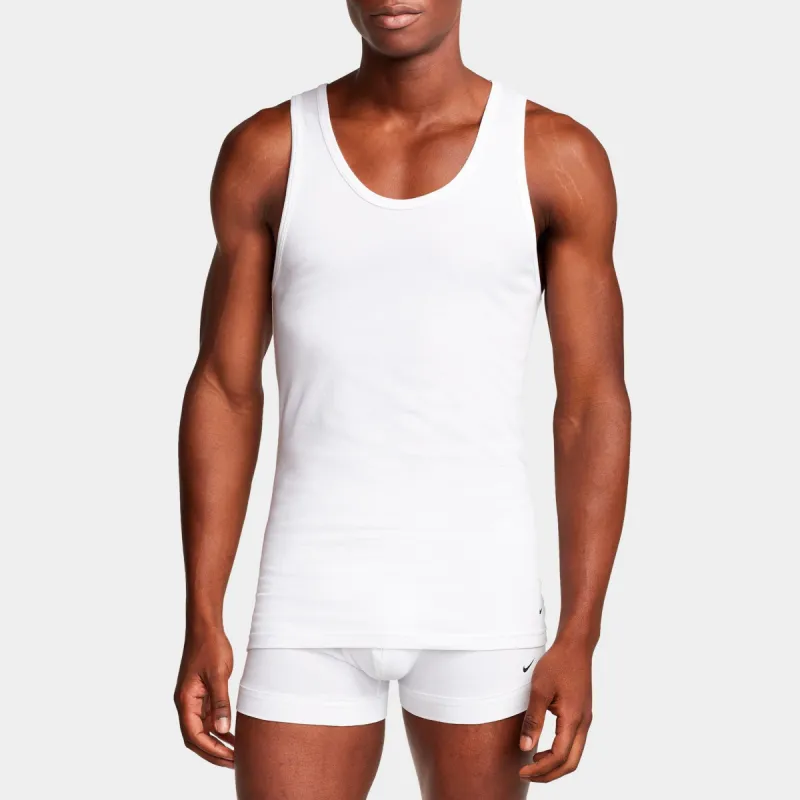 Nike Sportswear Everyday Tank (2 Pack) White / White sold by JD Sports