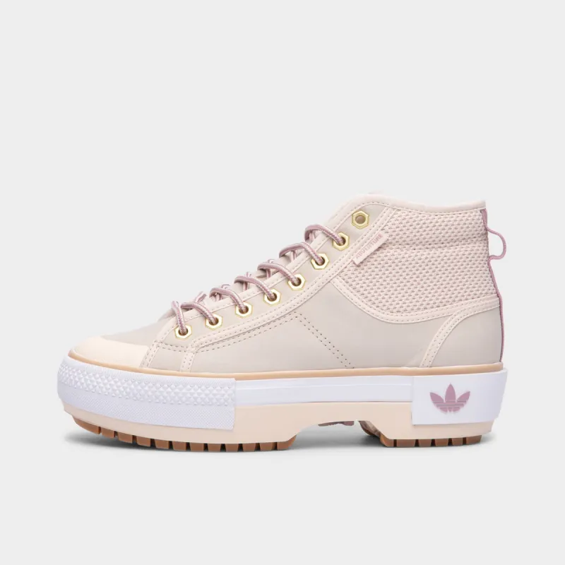 adidas Originals Women's Nizza Trek Linen / St Pale Nude - Magic Mauve sold by JD Sports
