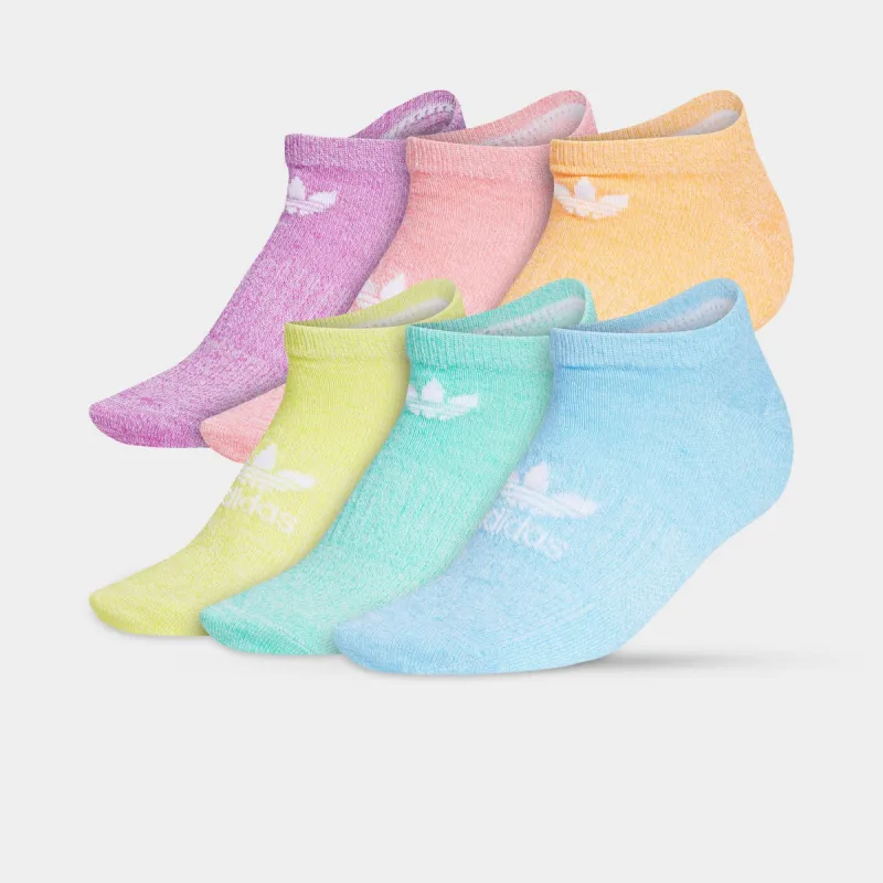 adidas Originals Women's Classic Superlite No-Show Socks - 6 Pack / Multicolour sold by JD Sports