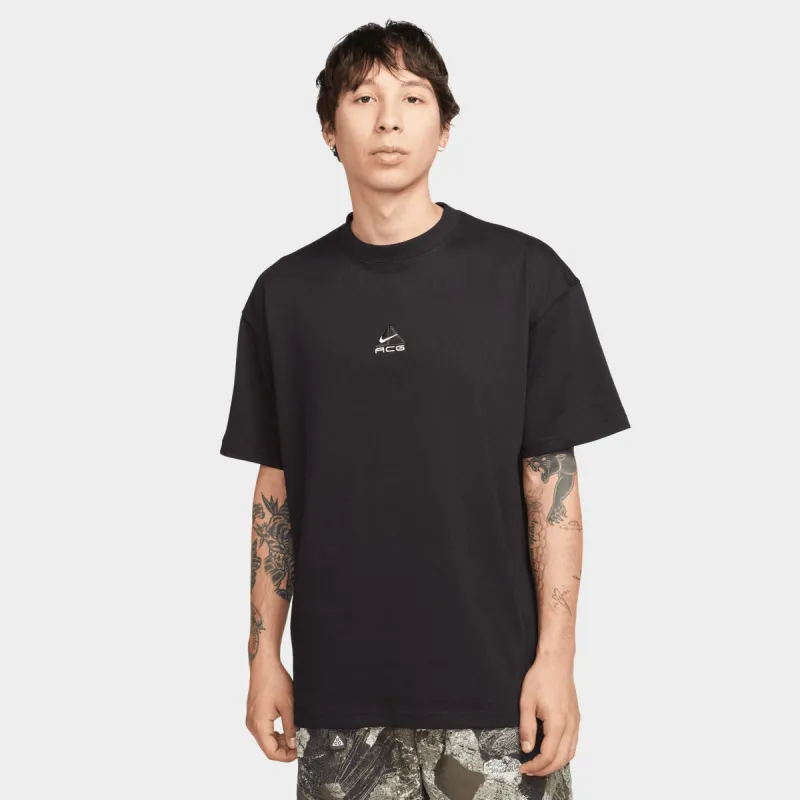 Nike ACG Lungs Logo T-shirt Black / Light Smoke Grey - Summit White sold by JD Sports