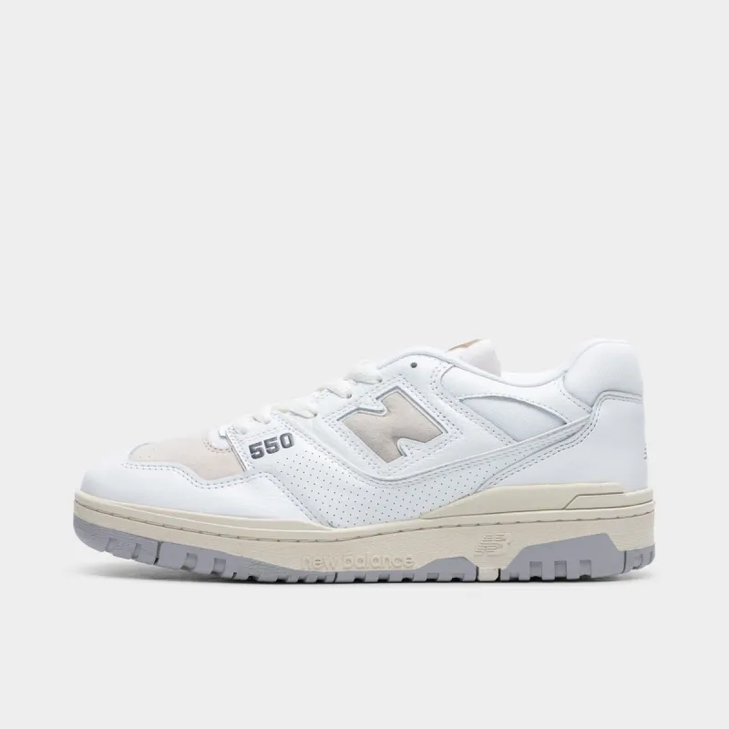 New Balance BB550PWG White / Timberwolf sold by JD Sports