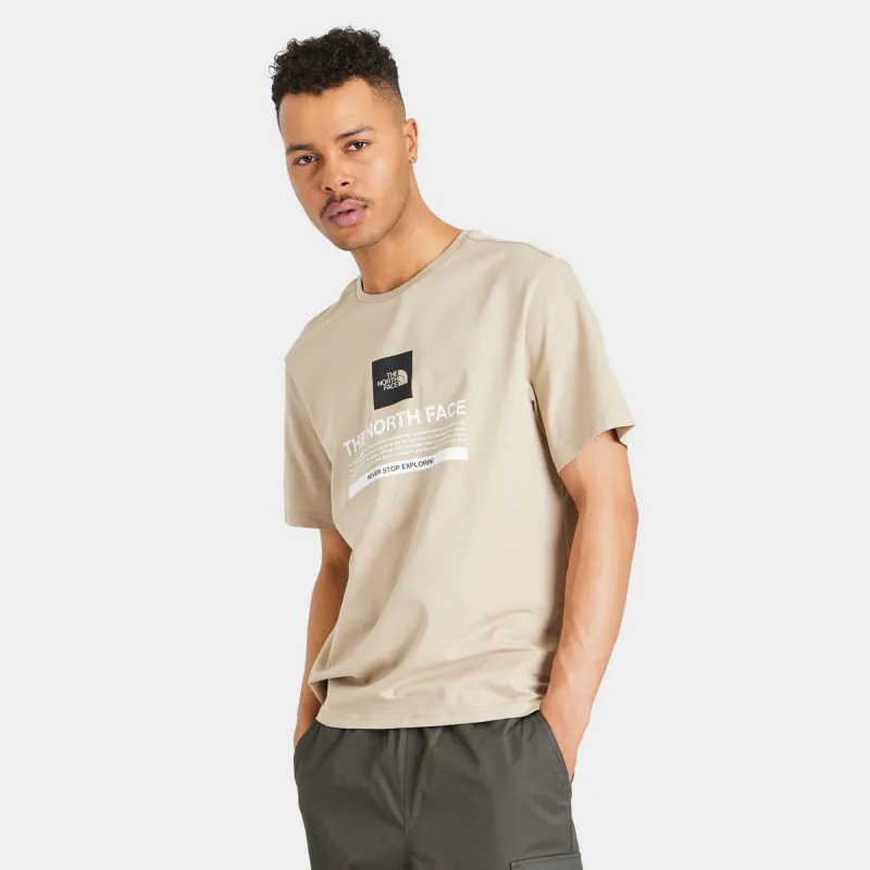 The North Face Text T-shirt / Flax sold by JD Sports