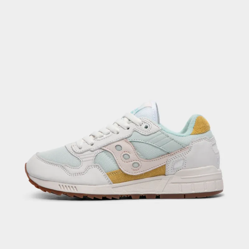 Saucony Women's Shadow 5000 Unplugged Turquoise / Yellow sold by JD Sports