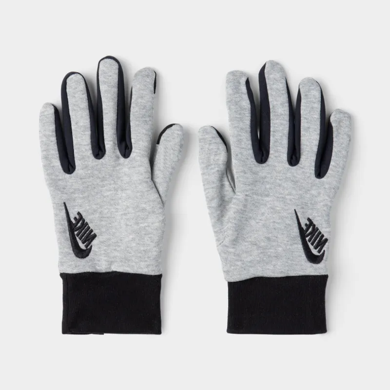 Nike Sportswear TG Club Fleece 2.0 Gloves Dark Grey Heather / Black - Black made by Nike
