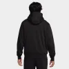 Nike Sportswear Club Fleece Chenille Futura Hoodie Black / Deep Royal Blue - Safety Orange sold by JD Sports