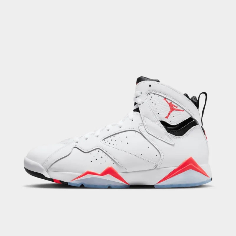 Jordan 7 Retro White / Crimson - Black sold by JD Sports