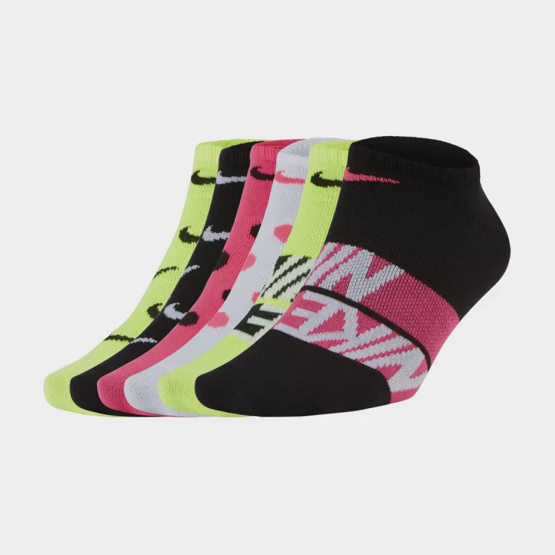 Nike Everyday Lightweight Training No Show Socks - 6 Pack / Multi sold by JD Sports