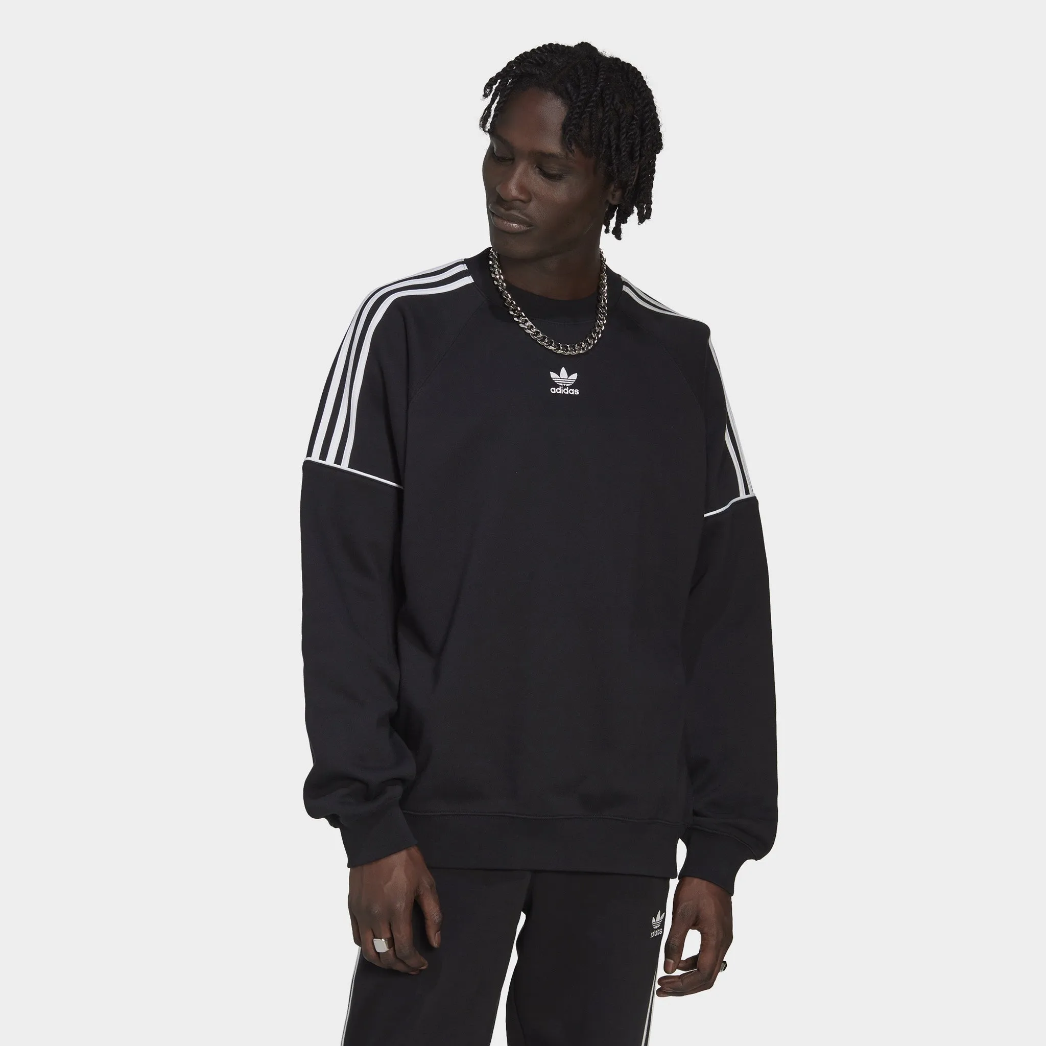 adidas Originals Rekive Crewneck / Black sold by JD Sports