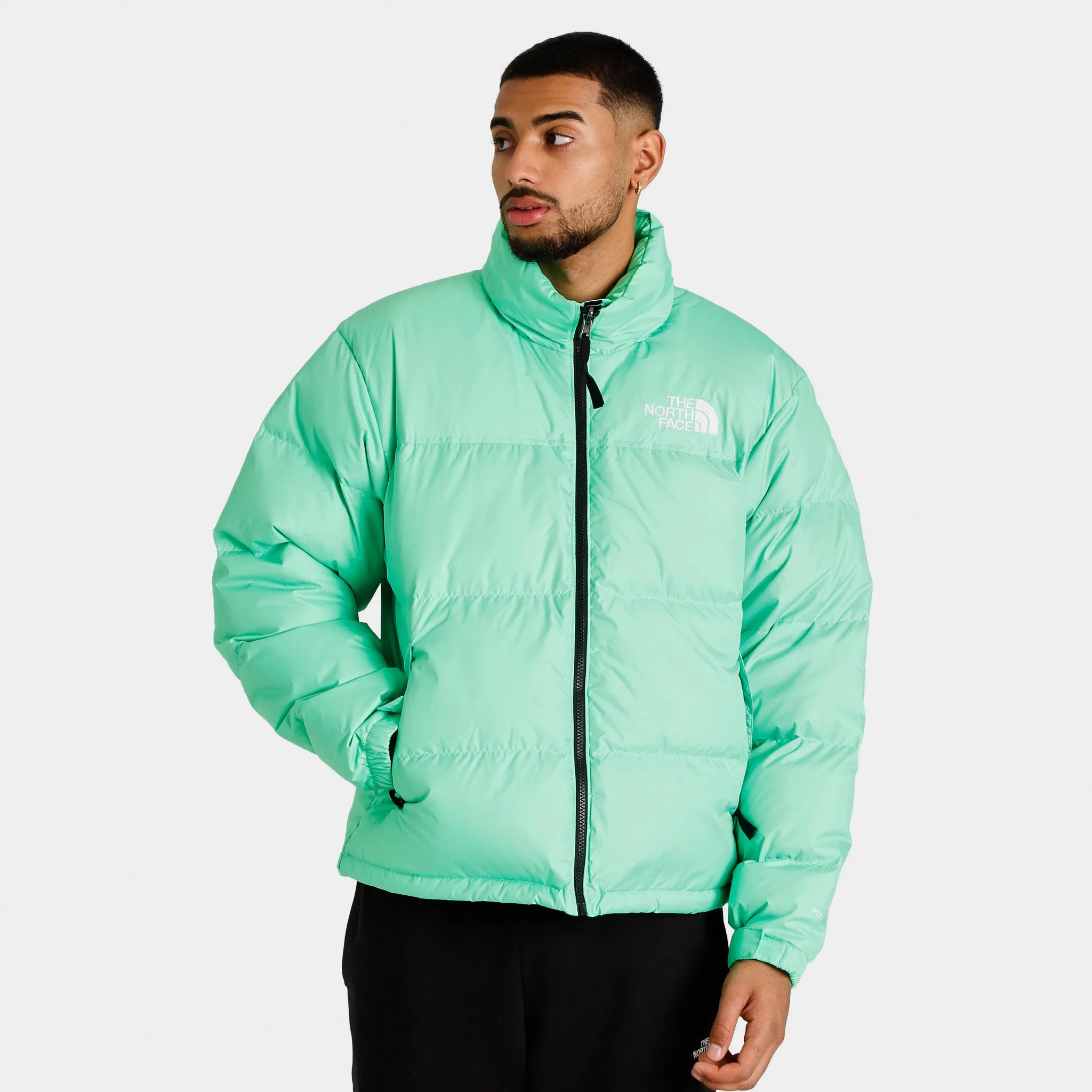The North Face 1996 Retro Nuptse Jacket / Chlorophyll Green sold by JD Sports