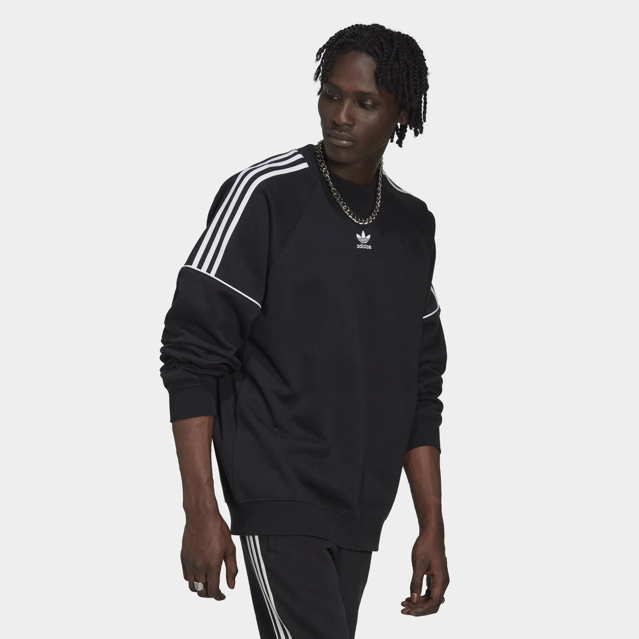 adidas Originals Rekive Crewneck / Black sold by JD Sports product image thumbnail 5