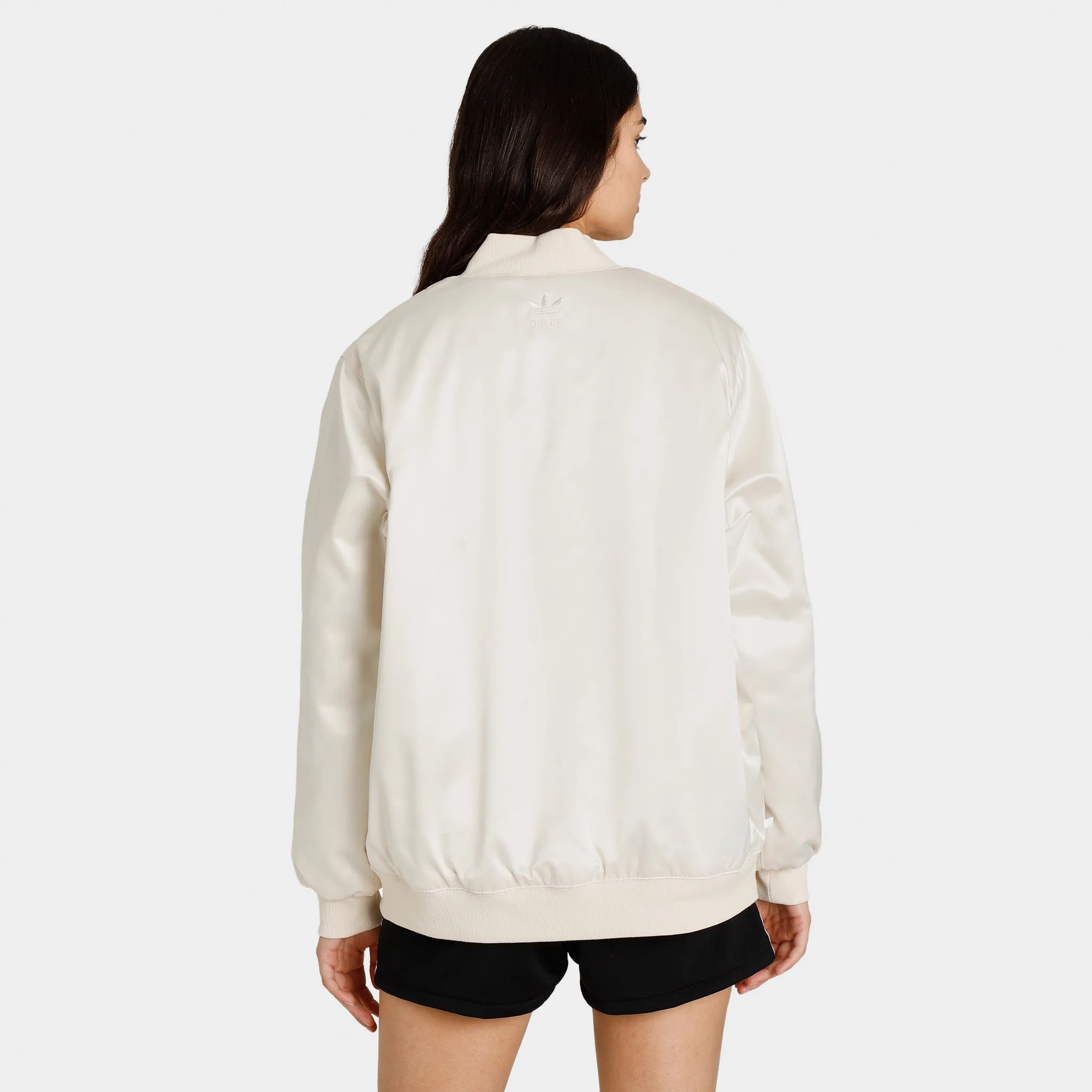 adidas Originals Women's Satin Collegiate Jacket / Wonder White sold by JD Sports product image thumbnail 2