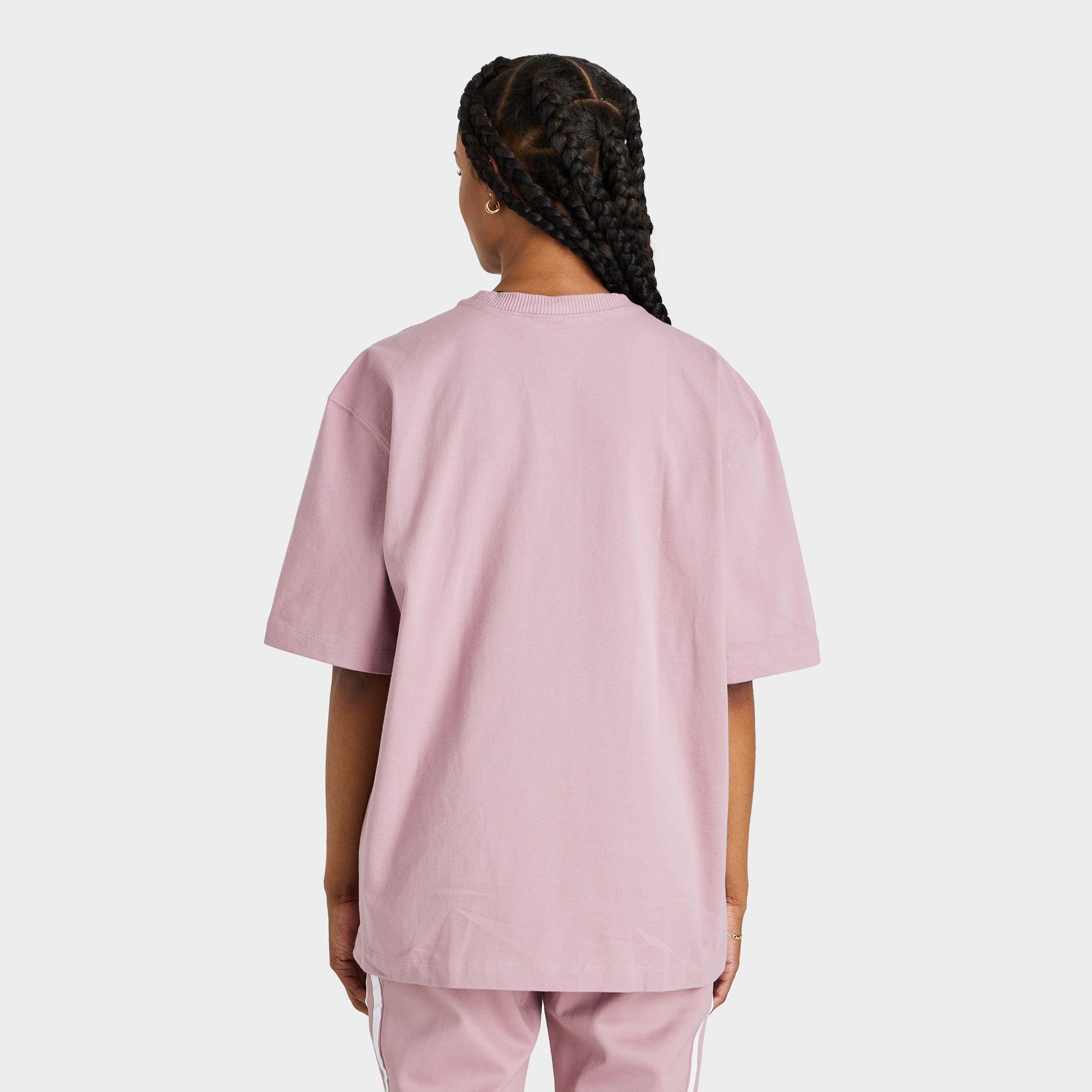 adidas Originals Women’s Loungewear Adicolor Essentials T-shirt / Magic Mauve sold by JD Sports product image thumbnail 3