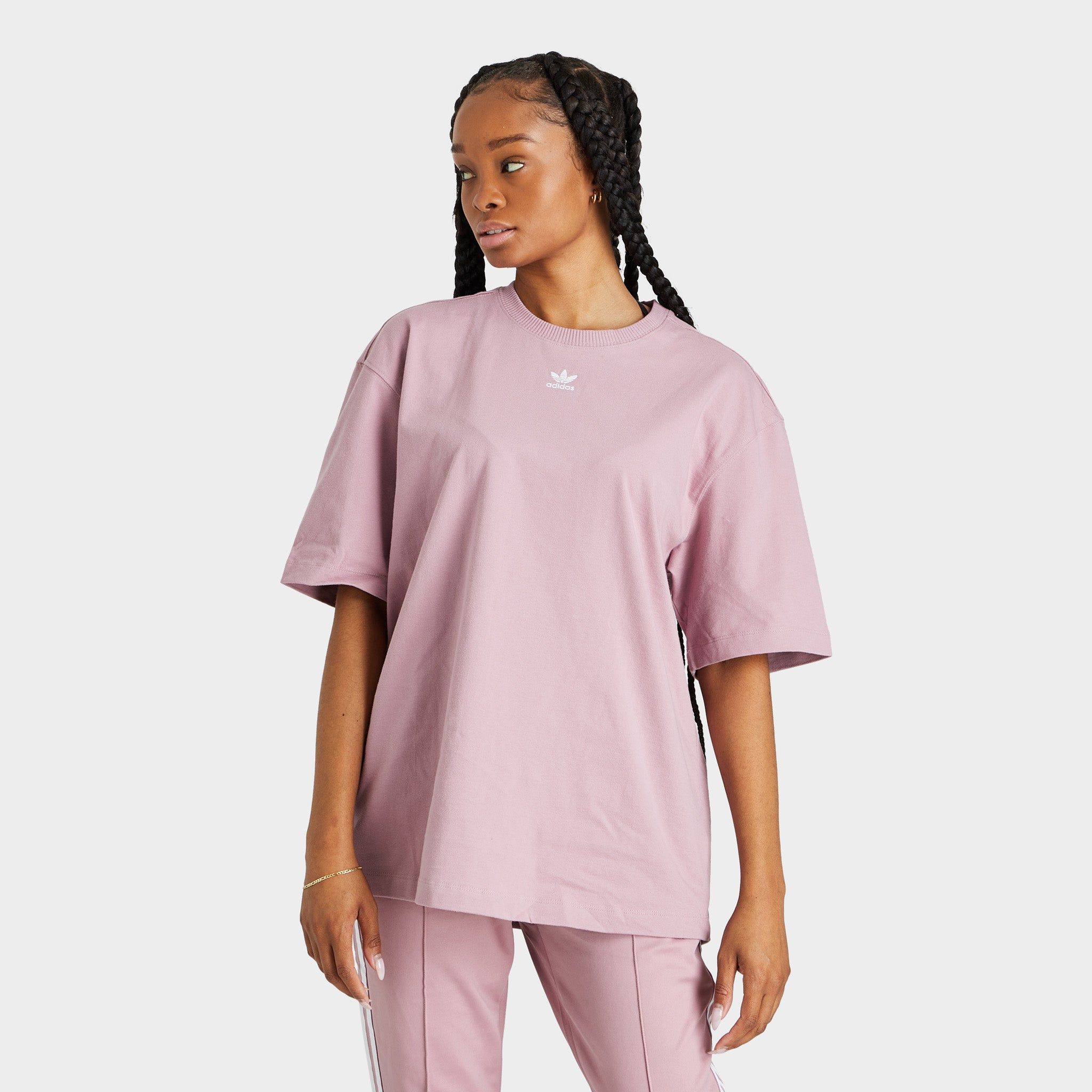 adidas Originals Women’s Loungewear Adicolor Essentials T-shirt / Magic Mauve sold by JD Sports