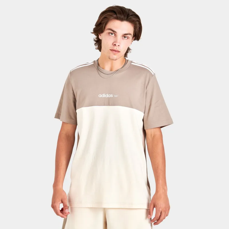 adidas Originals Itasca T-Shirt Khaki / Wonder White made by JD Sports