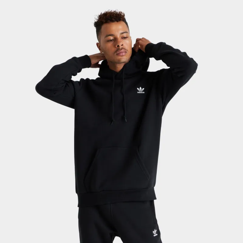 adidas Originals Adicolor Essentials Trefoil Pullover Hoodie / Black sold by JD Sports