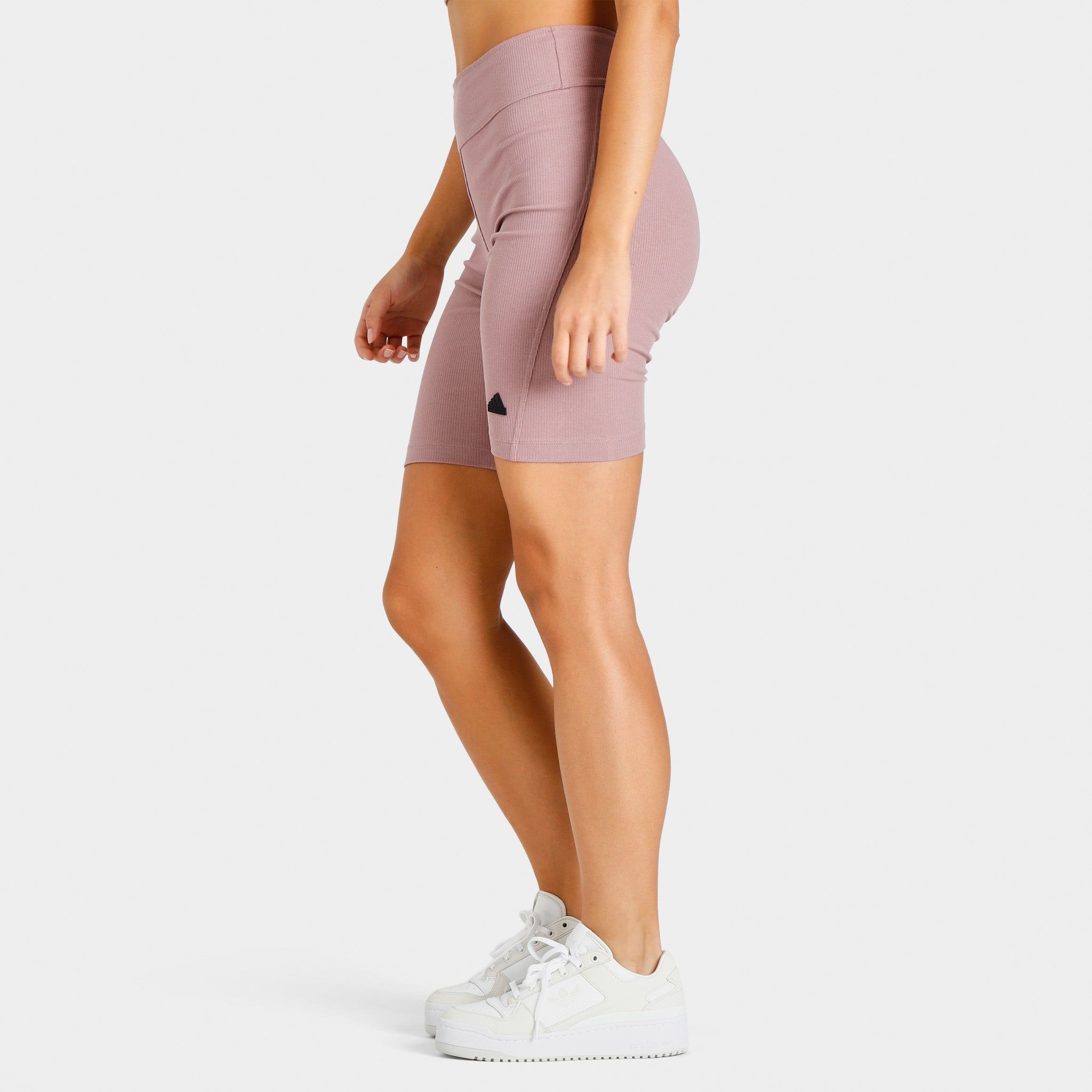 adidas Women's Rib Biker Shorts Purple / Black sold by JD Sports product image thumbnail 3
