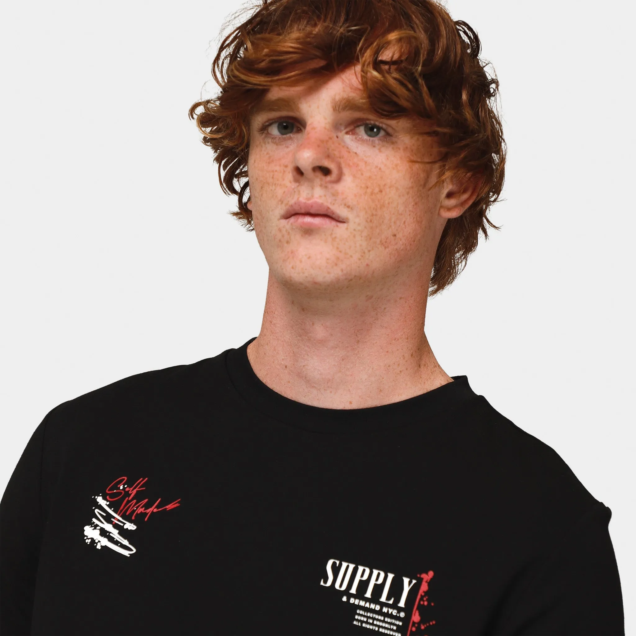 Supply & Demand Sprawl T-Shirt / Black sold by JD Sports product image thumbnail 3