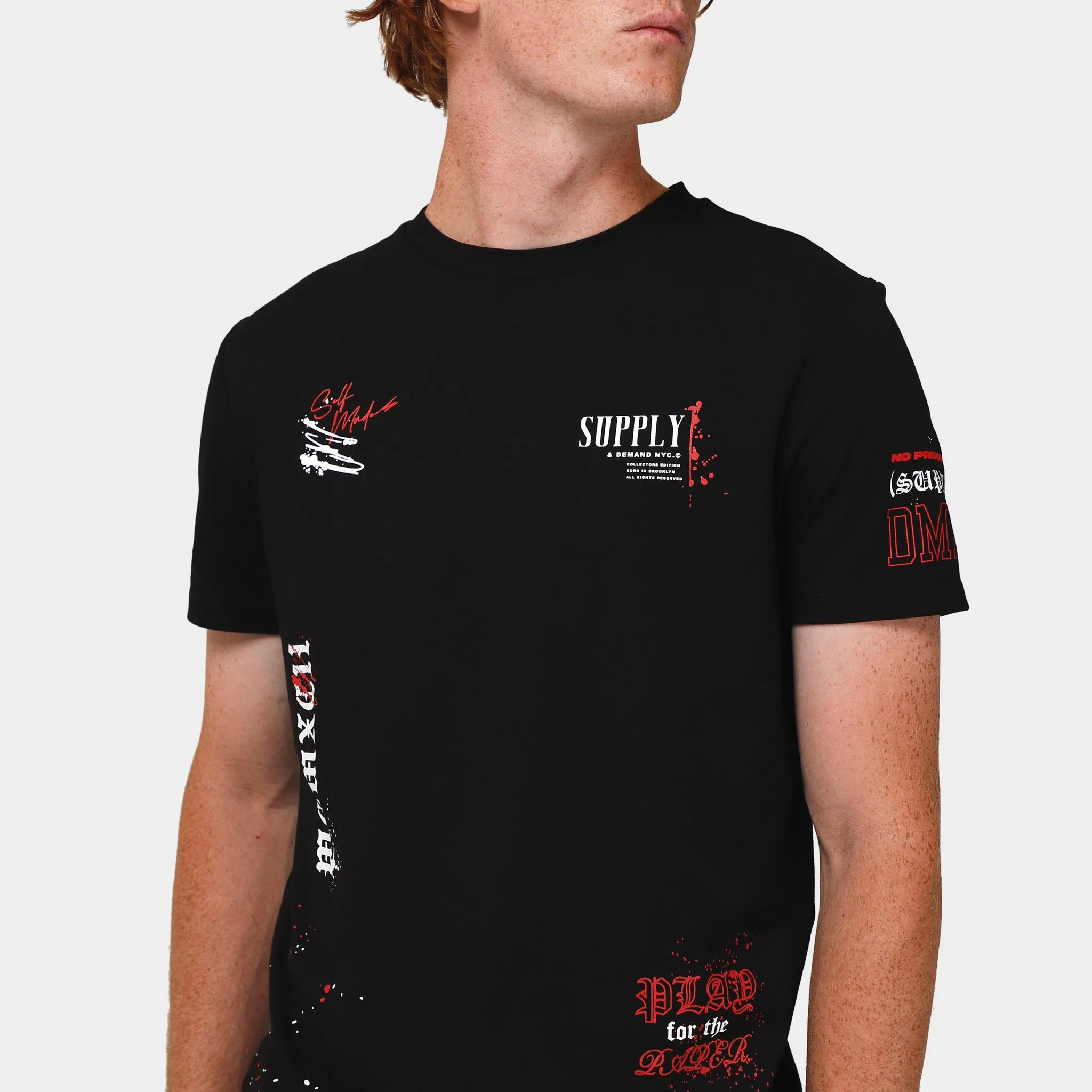 Supply & Demand Sprawl T-Shirt / Black sold by JD Sports product image thumbnail 4