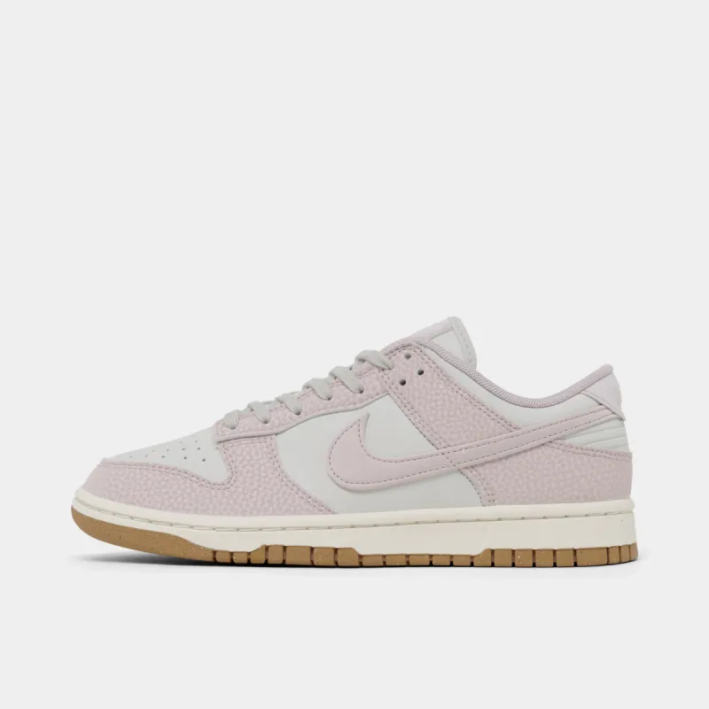Nike Women's Next Nature Dunk Low Premium Light Bone / Platinum Violet - Light Gum Brown sold by JD Sports
