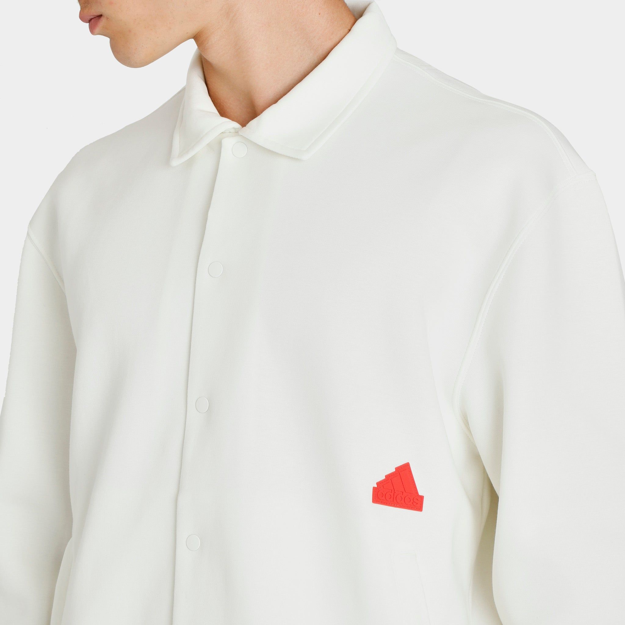 adidas Sportswear Coach Jacket / Off White sold by JD Sports product image thumbnail 3