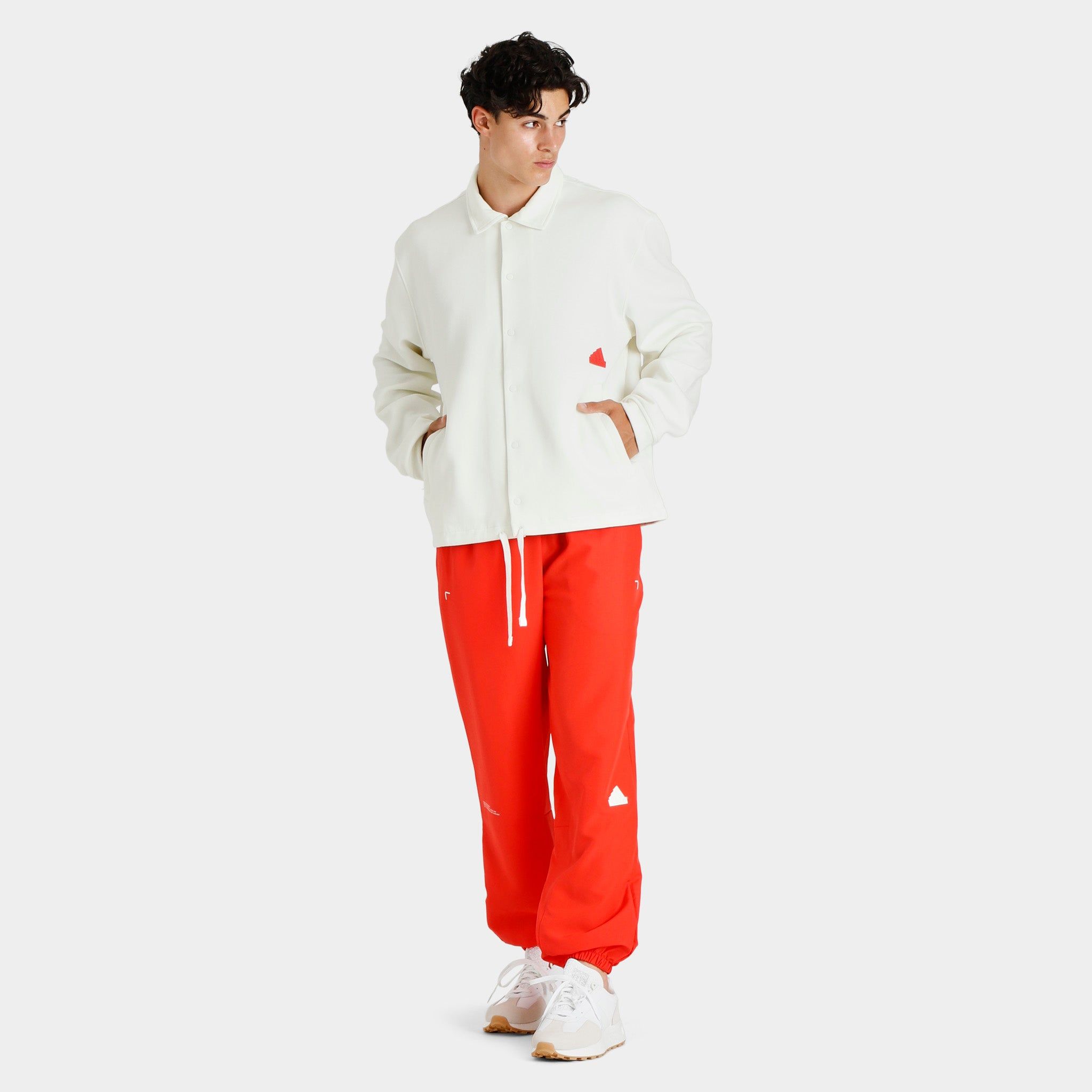 adidas Sportswear Coach Jacket / Off White sold by JD Sports product image thumbnail 5