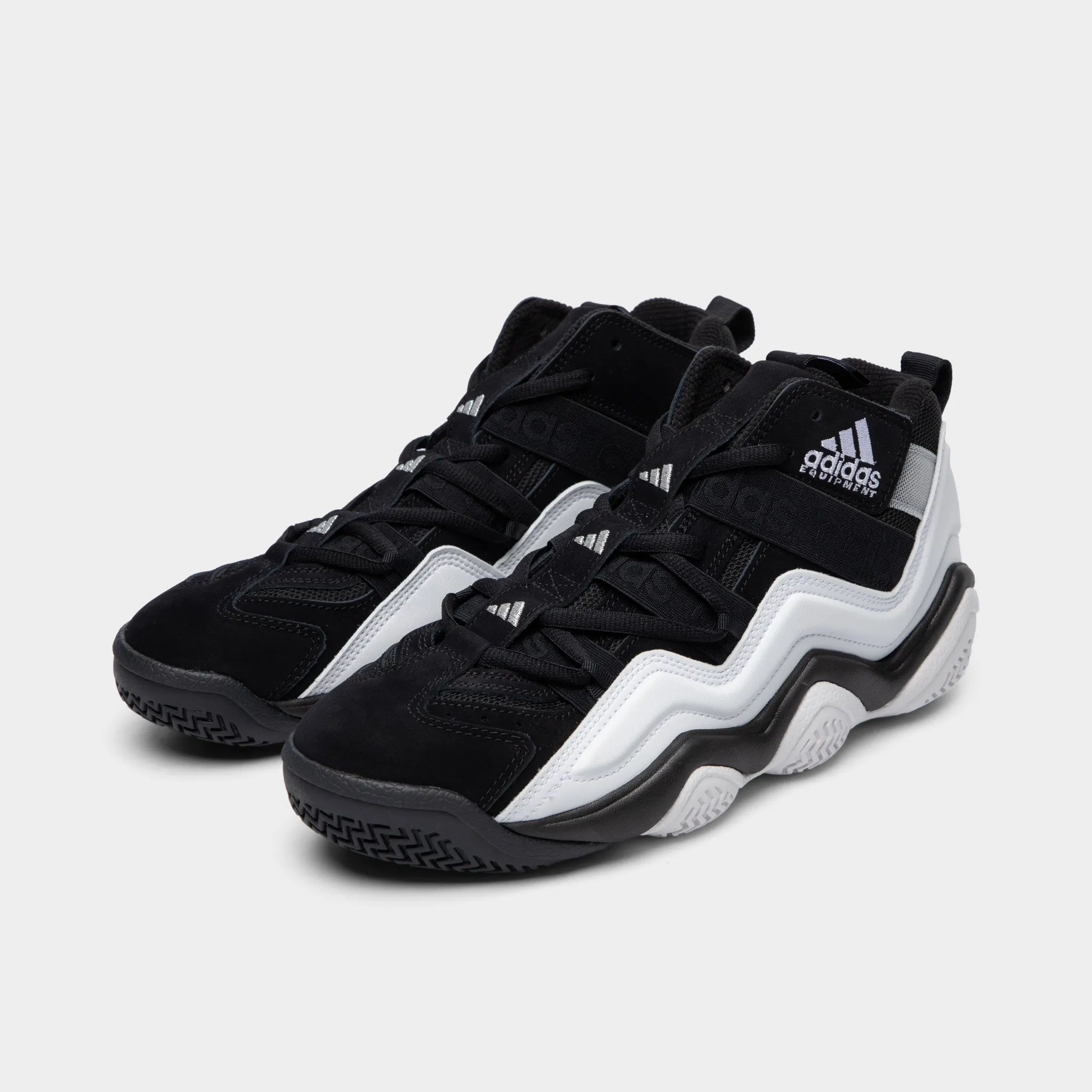 adidas Originals Top Ten 2000 Core Black / Cloud White - Silver Metallic sold by JD Sports product image thumbnail 2