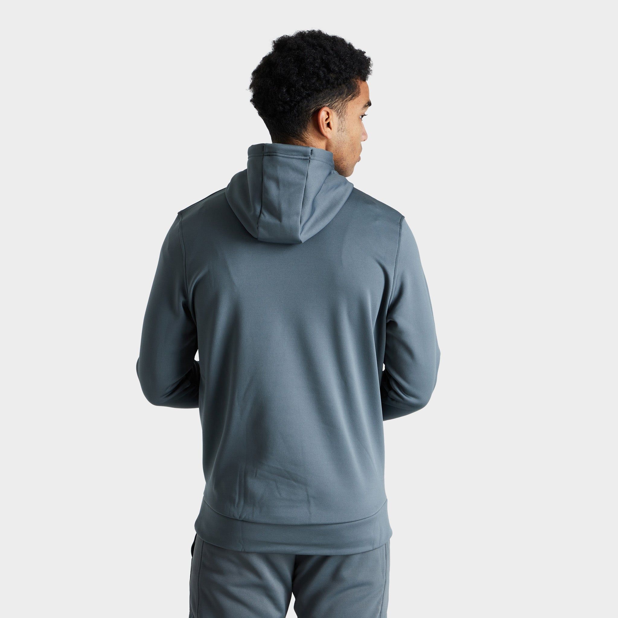Under Armour Armour Fleece Big Logo Pullover Hoodie Pitch Gray / Halo Gray sold by JD Sports product image thumbnail 2