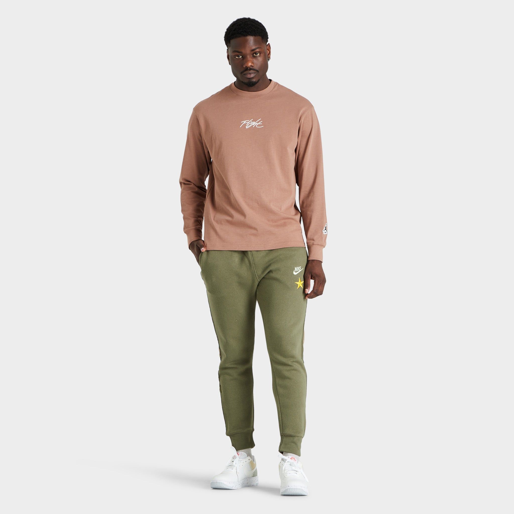 Jordan Flight Essentials Long-Sleeve T-shirt / Archaeo Brown sold by JD Sports product image thumbnail 5