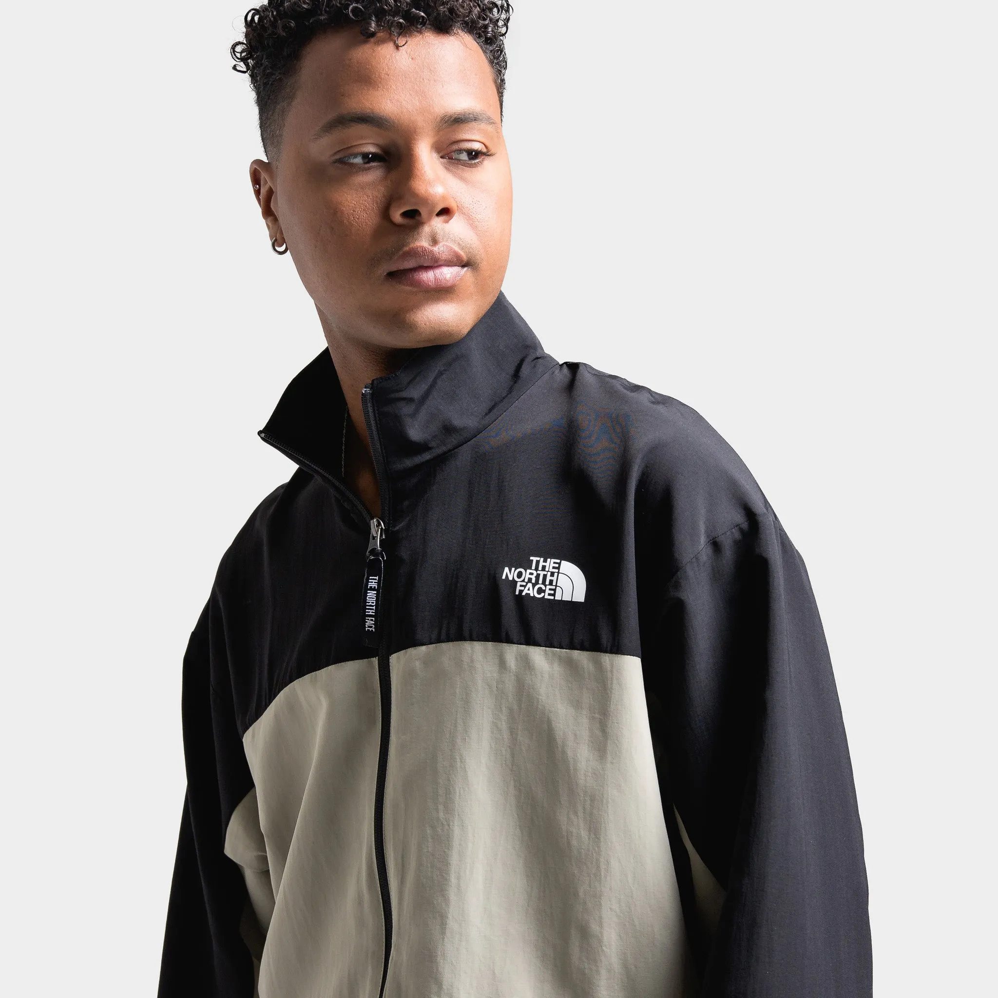 The North Face Himalayan Track Jacket Clay Grey / TNF Black sold by JD Sports product image thumbnail 3