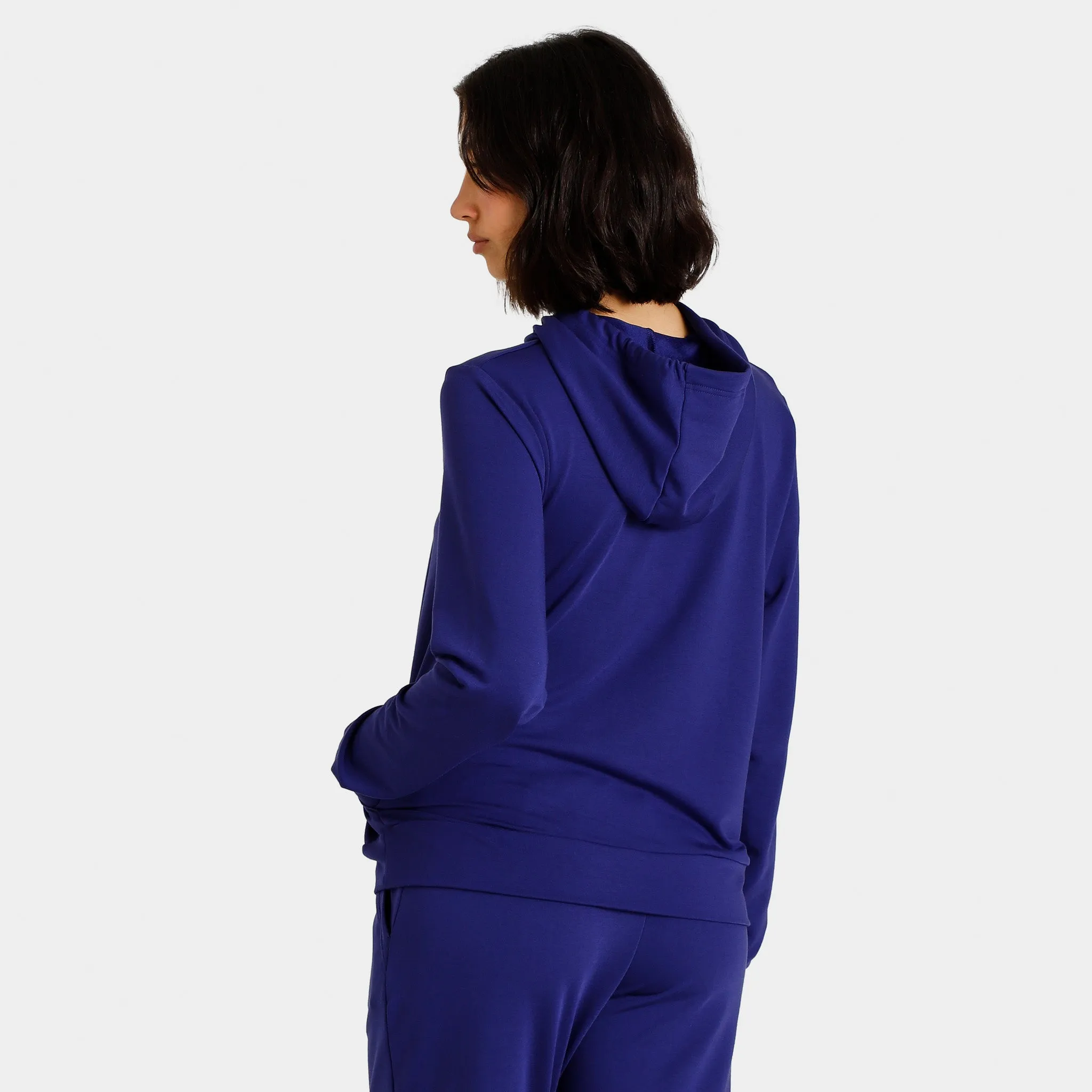 Under Armour Women's Rival Terry Pullover Hoodie Sonar Blue / White sold by JD Sports product image thumbnail 2