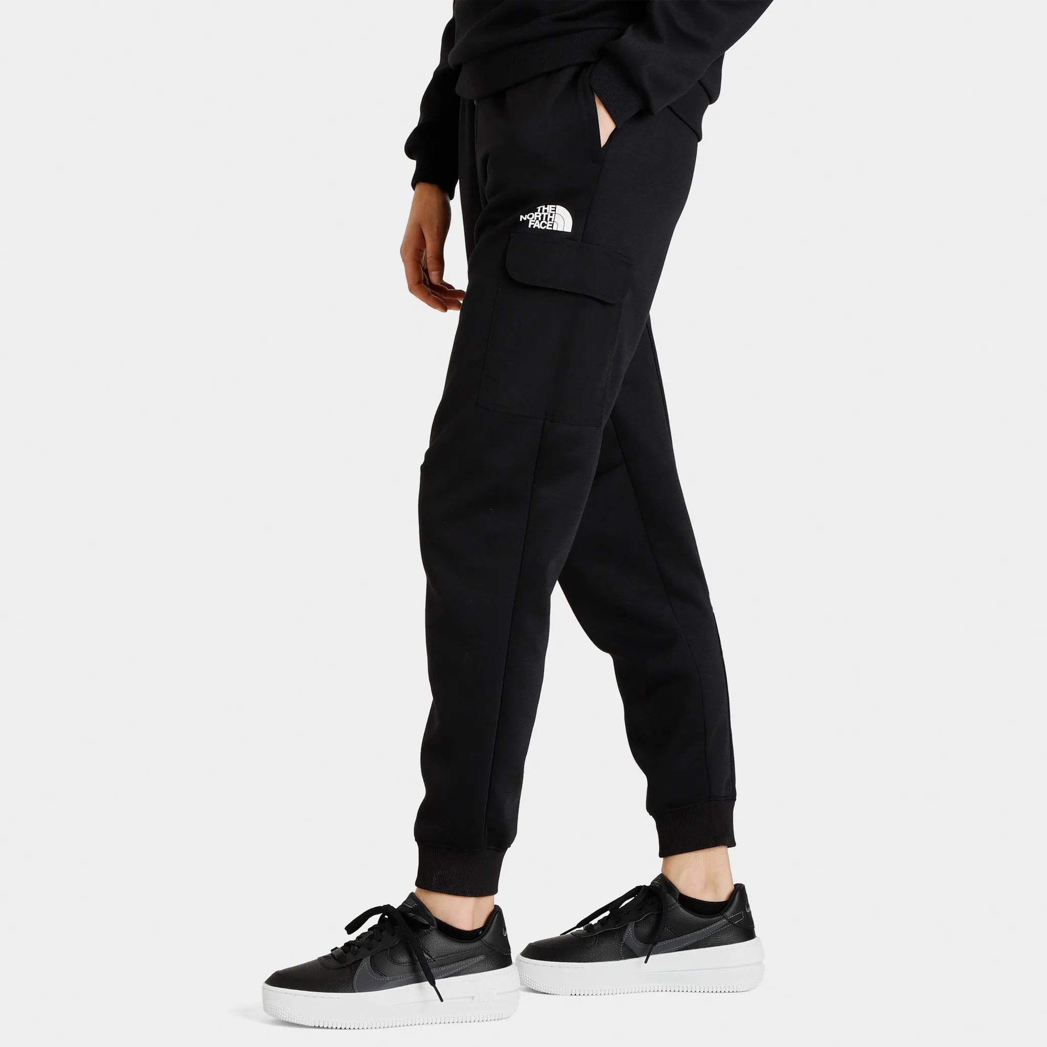 The North Face Women's Fleece Cargo Joggers / TNF Black sold by JD Sports product image thumbnail 4