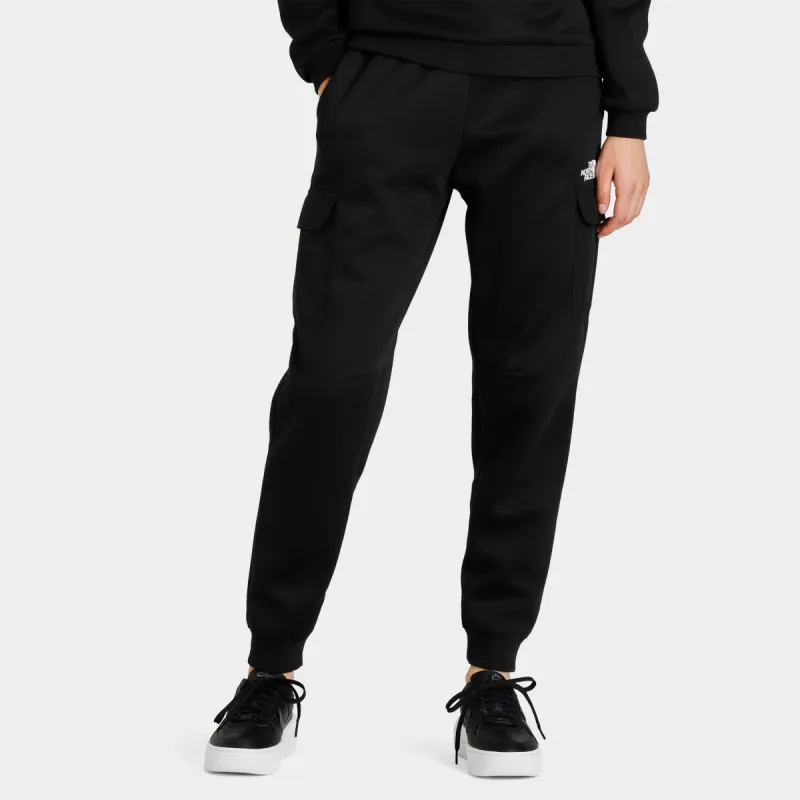 The North Face Women's Fleece Cargo Joggers / TNF Black sold by JD Sports