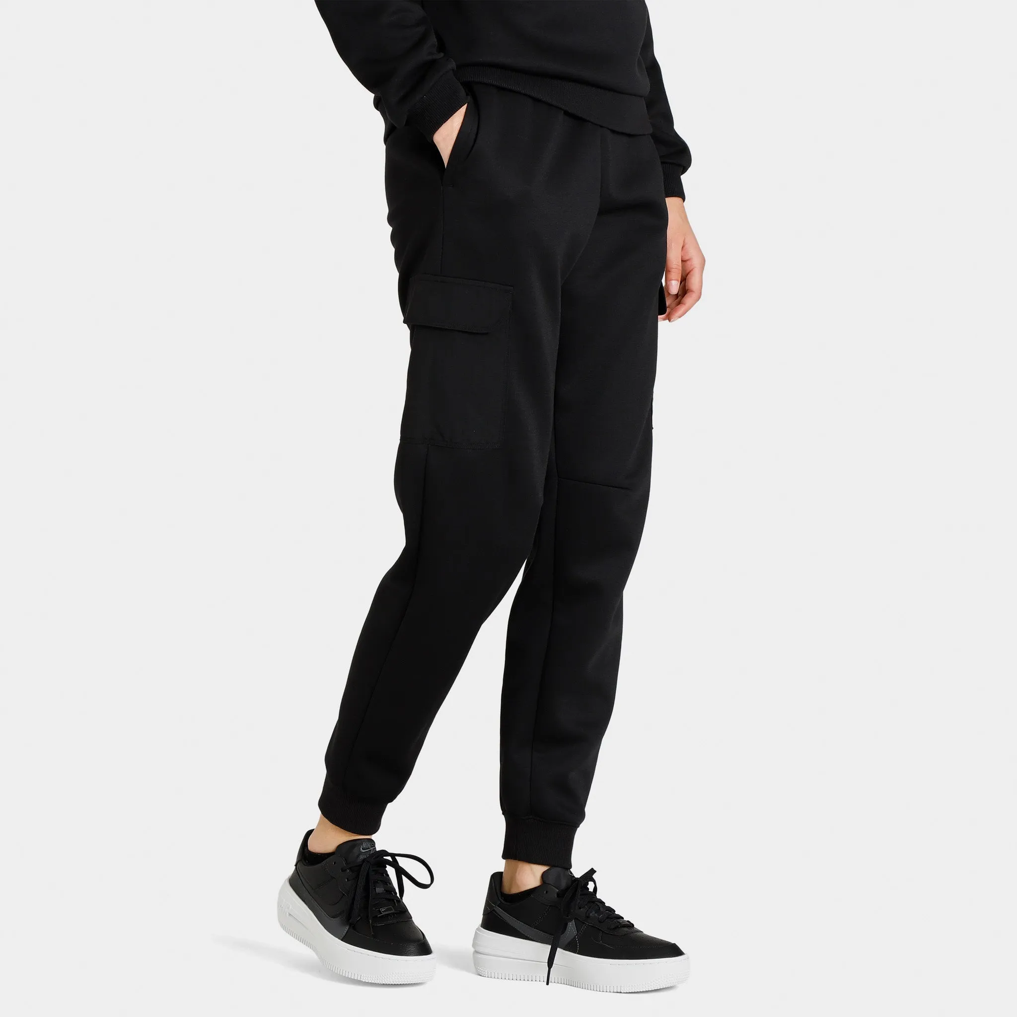 The North Face Women's Fleece Cargo Joggers / TNF Black sold by JD Sports product image thumbnail 3