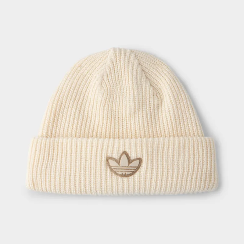adidas Originals Adicolor Contempo Short Beanie / Wonder White sold by JD Sports