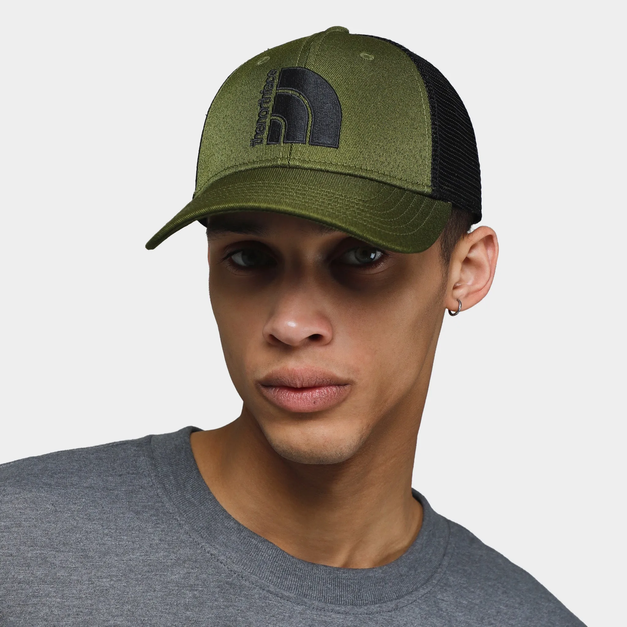 The North Face Mudder Trucker Forest Olive / TNF Black sold by JD Sports
