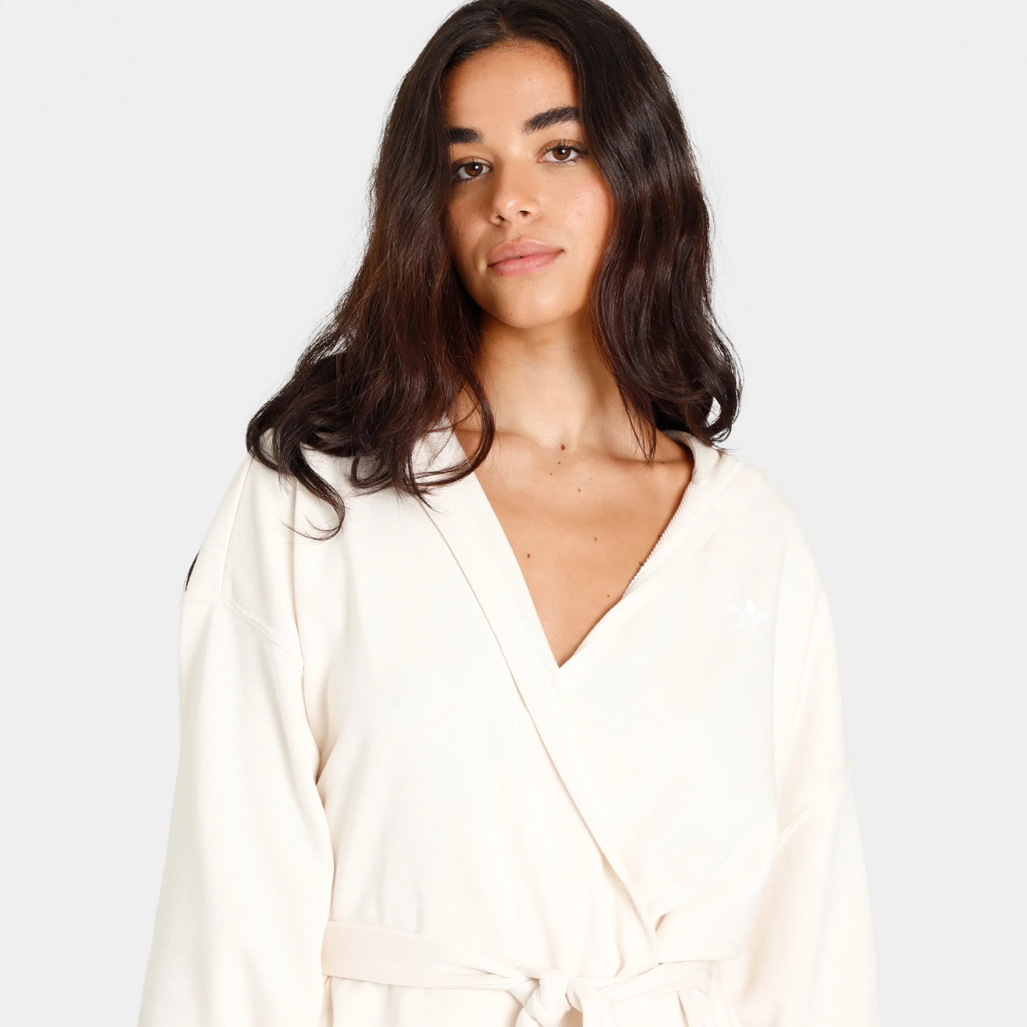 adidas Originals Women’s Hooded Cardigan / Wonder White sold by JD Sports product image thumbnail 4