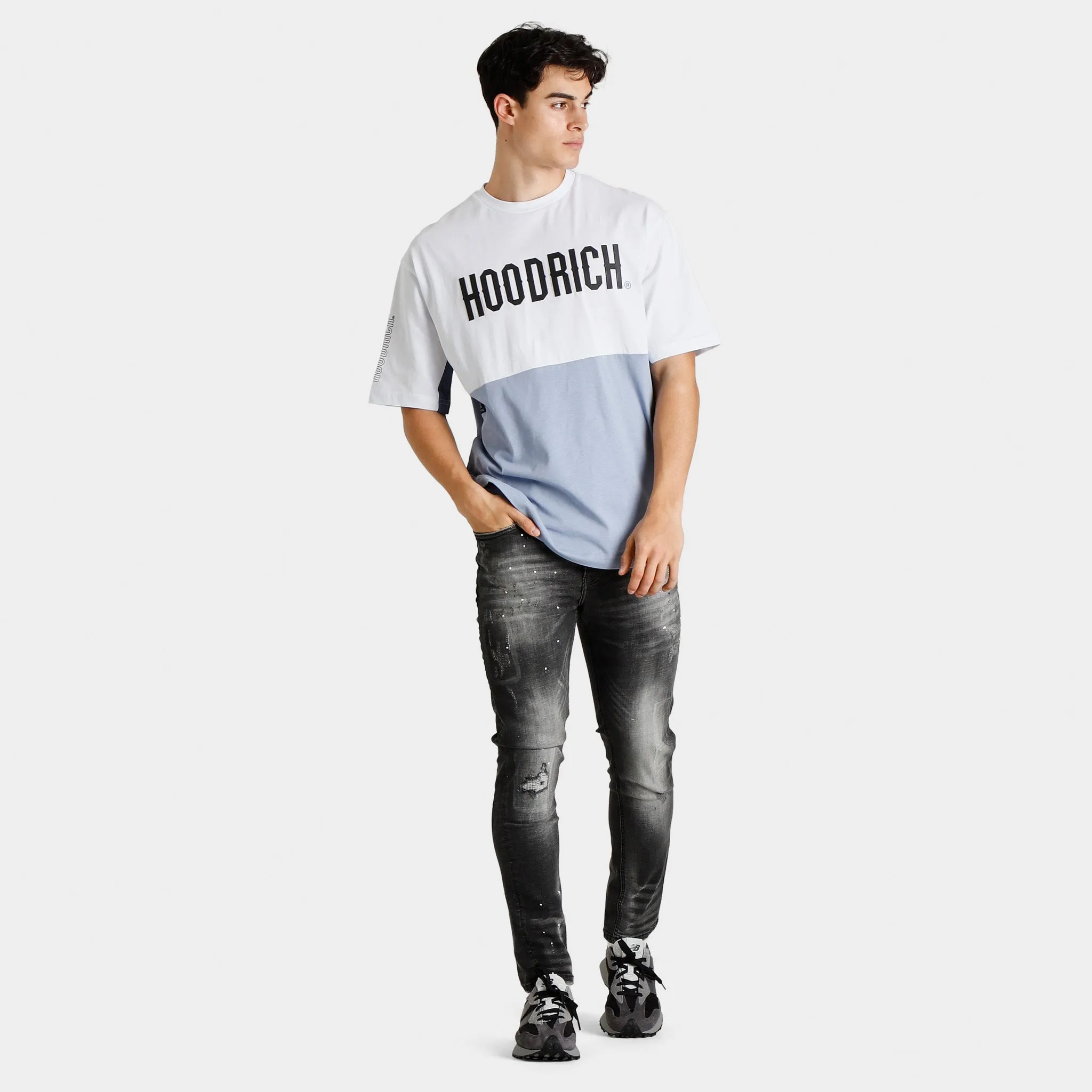 Hoodrich OG Stamp T-shirt White / Tempest - Vintage Indigo sold by JD Sports product image thumbnail 5
